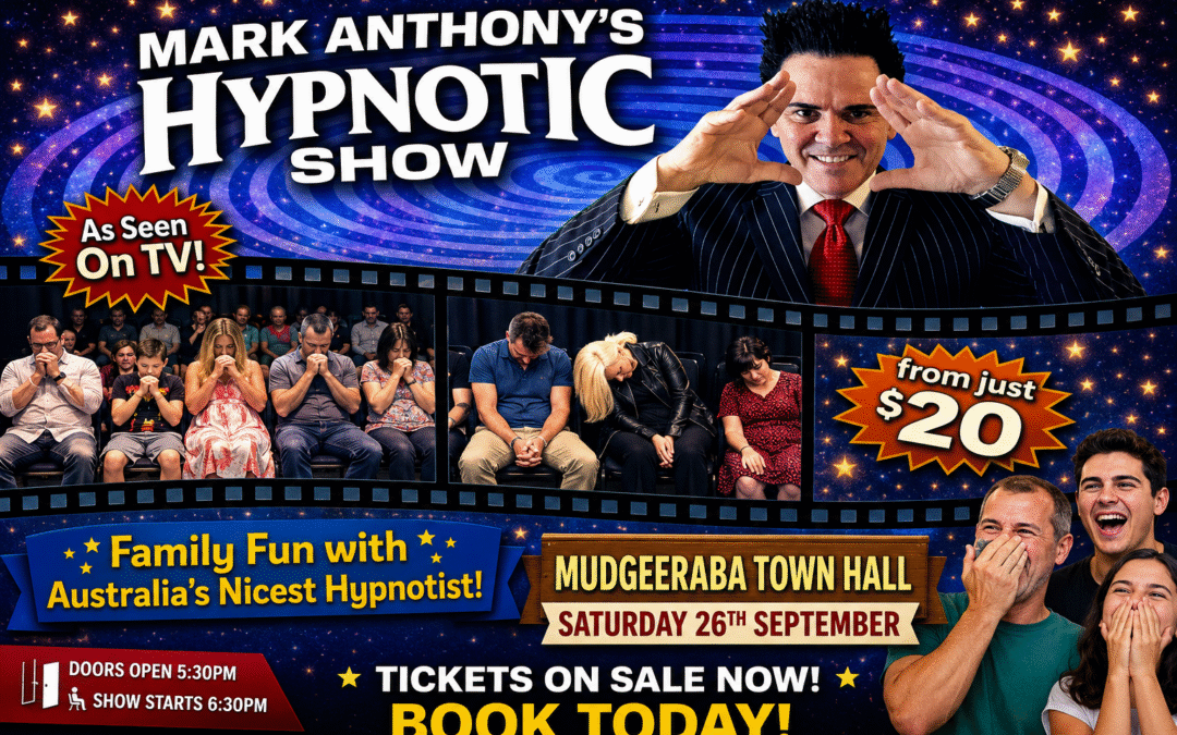MUDGEERABA, GOLD COAST, FAMILY FUN HYPNOSIS SHOW!
